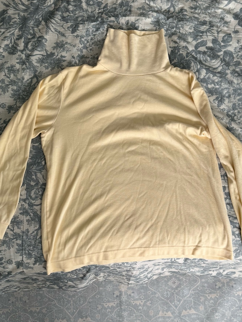 Cabin Creek Soft butter yellow Turtleneck Sweater